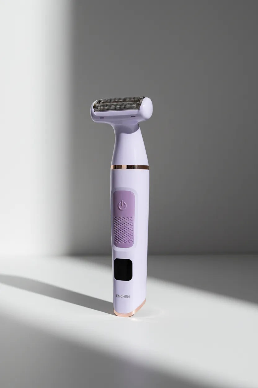 ENCHEN - Epilateur corporel électrique violet